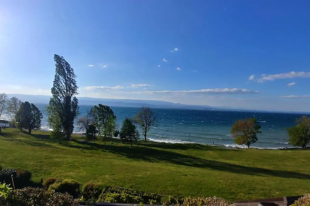 Lakefront. Appartement Pieds Dans L'Eau. View And Direct Access To The Lake. Anthy-sur-Leman 0*,  法国