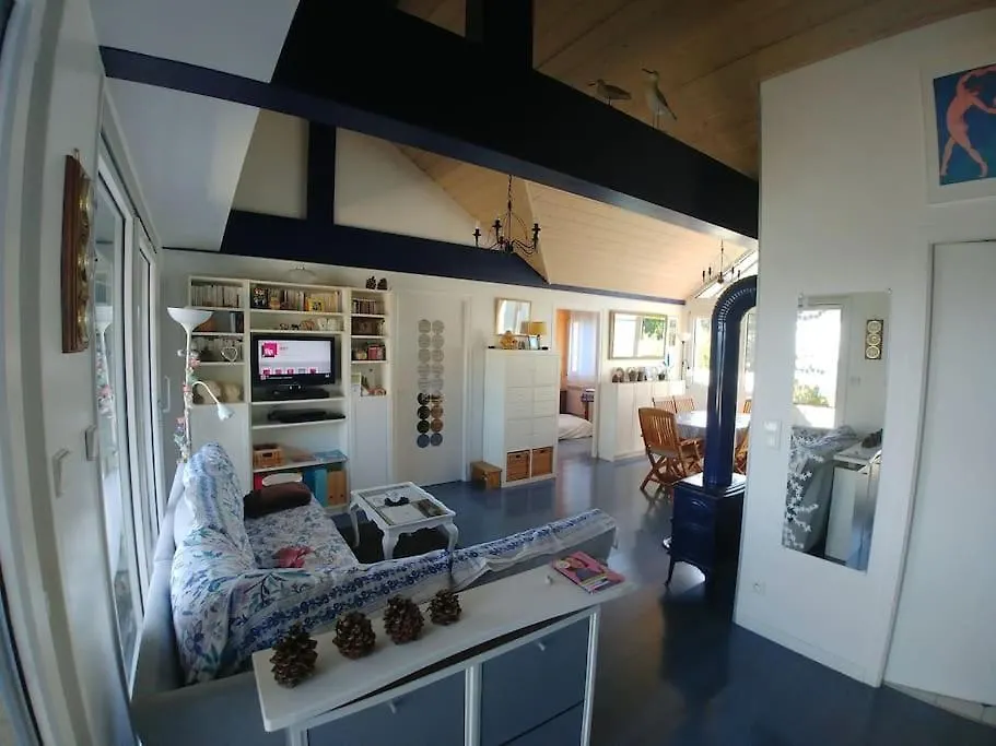 Lakefront. Appartement Pieds Dans L'Eau. View And Direct Access To The Lake. Anthy-sur-Leman 公寓